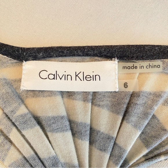 Calvin Klein racer back tank dress, size 6 - Picture 4 of 5